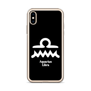 Aquarius Libra iPhone Case