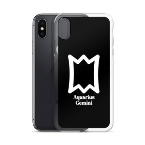 Aquarius Gemini Zodilinks iPhone Case