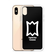 Aquarius Gemini Zodilinks iPhone Case