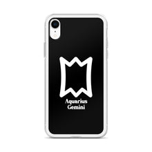 Aquarius Gemini Zodilinks iPhone Case