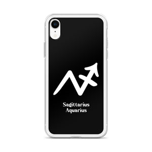 Aquarius Sagittarius iPhone Case