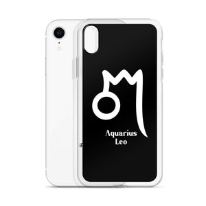 Aquarius Leo Zodilinks iPhone Case