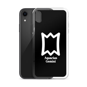 Aquarius Gemini Zodilinks iPhone Case