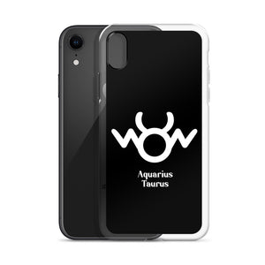 Aquarius Taurus iPhone Case