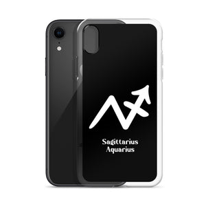 Aquarius Sagittarius iPhone Case