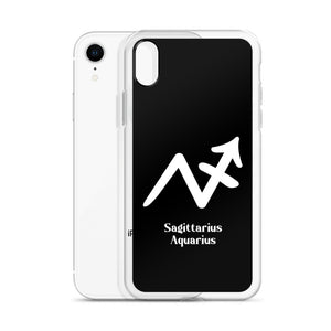 Aquarius Sagittarius iPhone Case