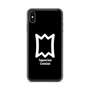 Aquarius Gemini Zodilinks iPhone Case