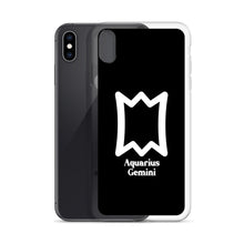 Aquarius Gemini Zodilinks iPhone Case