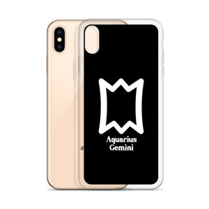 Aquarius Gemini Zodilinks iPhone Case