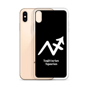 Aquarius Sagittarius iPhone Case