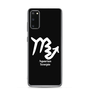 Aquarius Scorpio Zodilinks Samsung Case