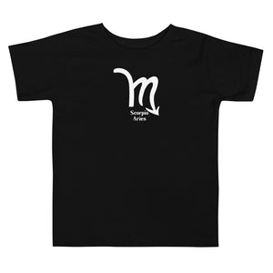 Aries Scorpio Zodilinks Toddler Short Sleeve Tee