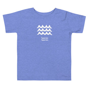 Aquarius Aquarius Zodilinks Toddler Short Sleeve Tee