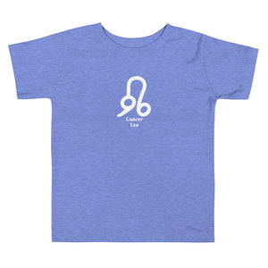 Cancer Leo Zodilinks Toddler Short Sleeve Tee