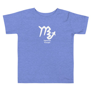 Aquarius Scorpio Toddler Short Sleeve Tee