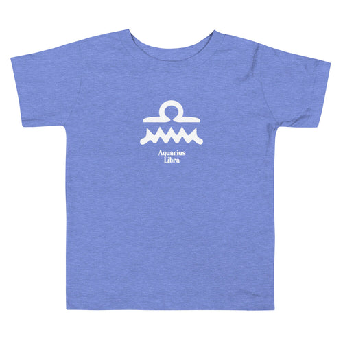 Aquarius Libra Toddler Short Sleeve Tee