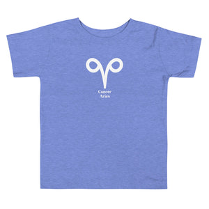 Aries Cancer Toddler Short Sleeve Tee