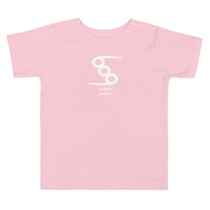 Cancer Cancer Zodilinks Toddler Short Sleeve Tee