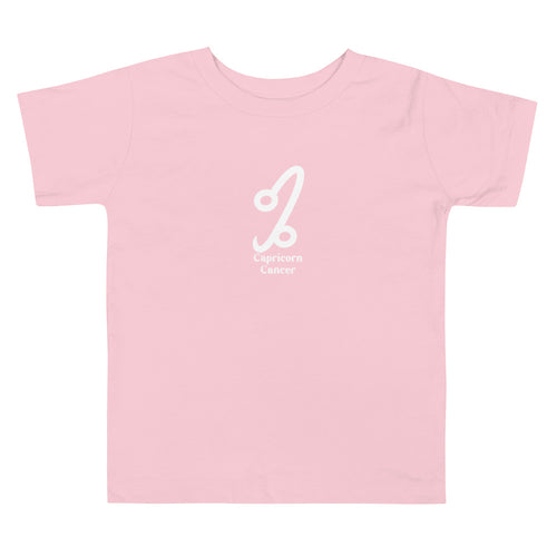 Capricorn Cancer Toddler Short Sleeve Tee