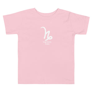 Capricorn Aries Toddler Short Sleeve Tee