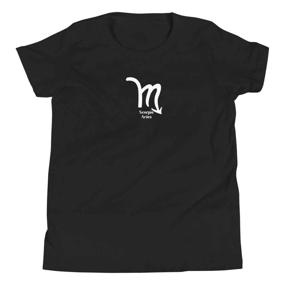 Aries Scorpio Zodilinks Youth Short Sleeve T-Shirt