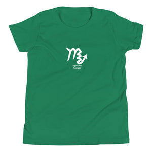 Aquarius Scorpio Youth Short Sleeve T-Shirt